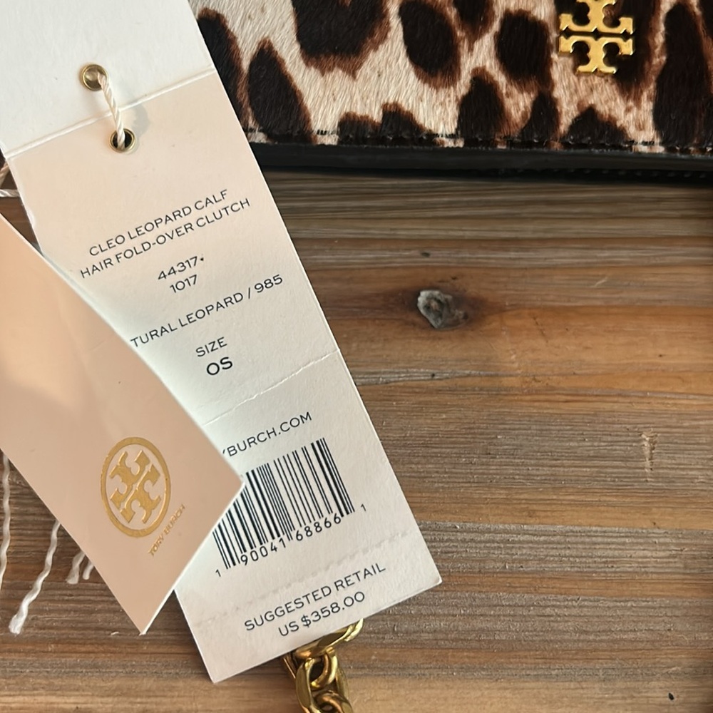 Tory Burch Cleo Leopard Calf - Picture 6 of 8